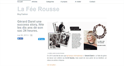 Desktop Screenshot of lafeerousse.com